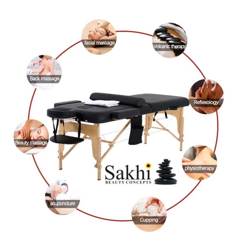 Portable Massage Table wooden - Image 2
