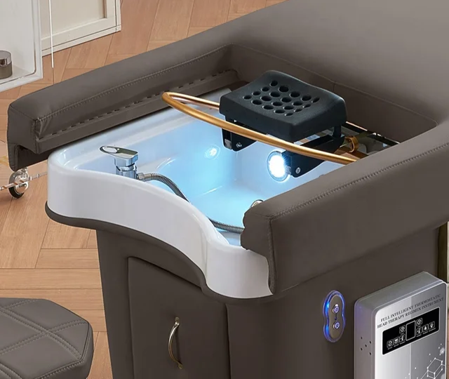 Korean Head Spa Shampoo Bed- K 09 with Pedicure - Image 3