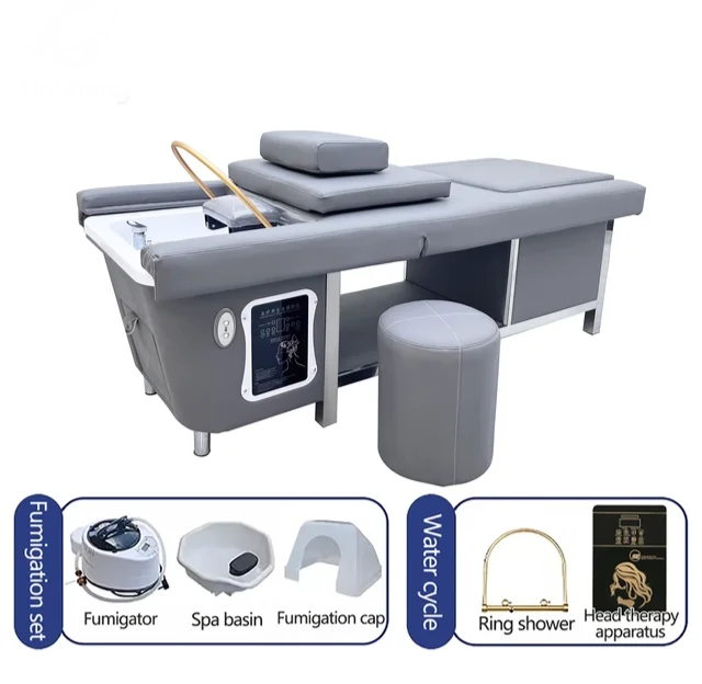 Korean Head Spa Shampoo Bed- K 09 with Pedicure - Image 2