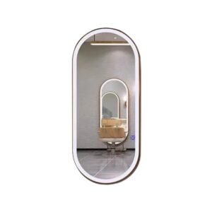 Salon Mirror Wall Mounting - Oval