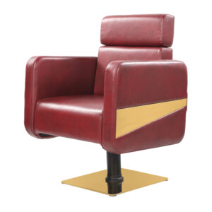 “Sakhi unisex chair Qube – hydraulic styling chair for modern beauty salon”