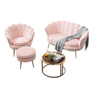 Flower Pallet Sofa Set – 4pcs