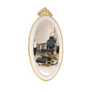 Salon Mirror Wall Mounting - Crown