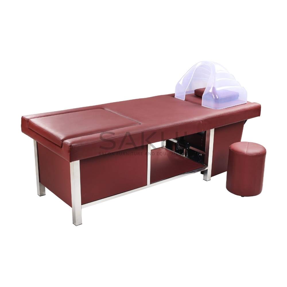 Sakhi Korean Head Spa Bed - K09 with Pedicure - Image 2