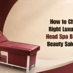 Luxury Korean Head Spa Bed
